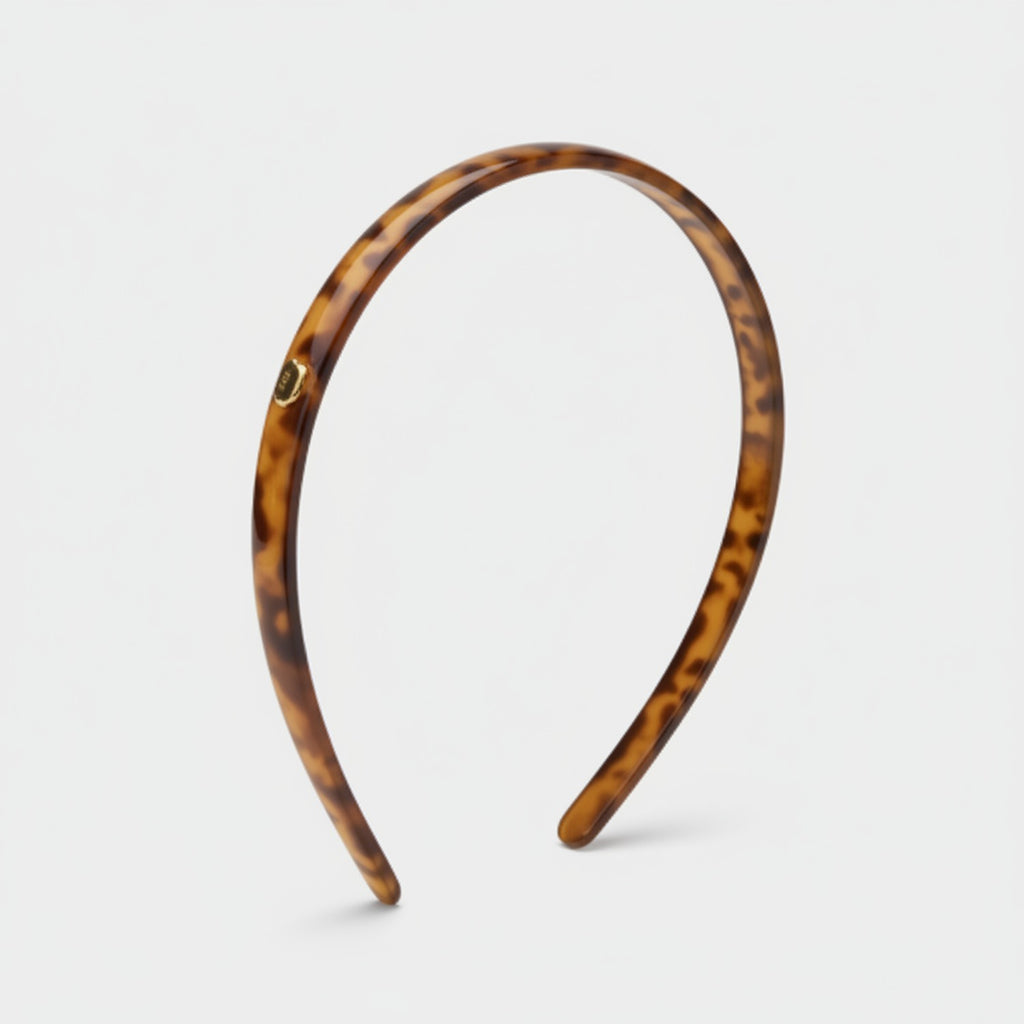 Tortoiseshell Brown Padded Headband