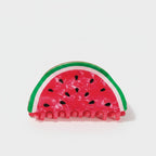 Watermelon Beaded Hair Claw Clip
