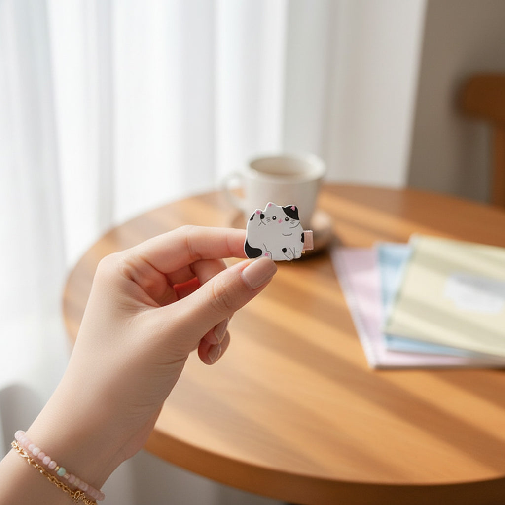 Cute Cow Shaped Sticky Notes Pad