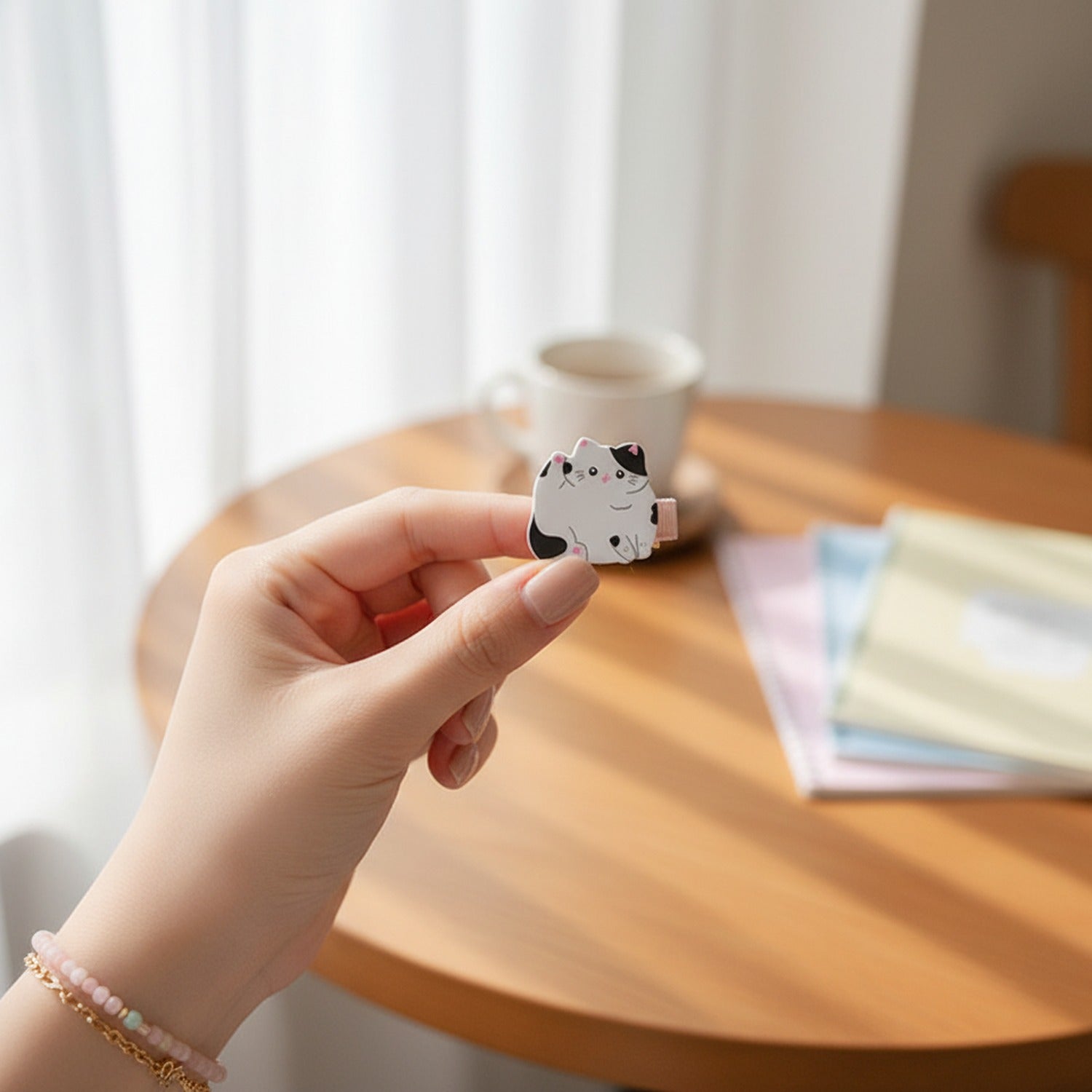 Cute Cow Shaped Sticky Notes Pad