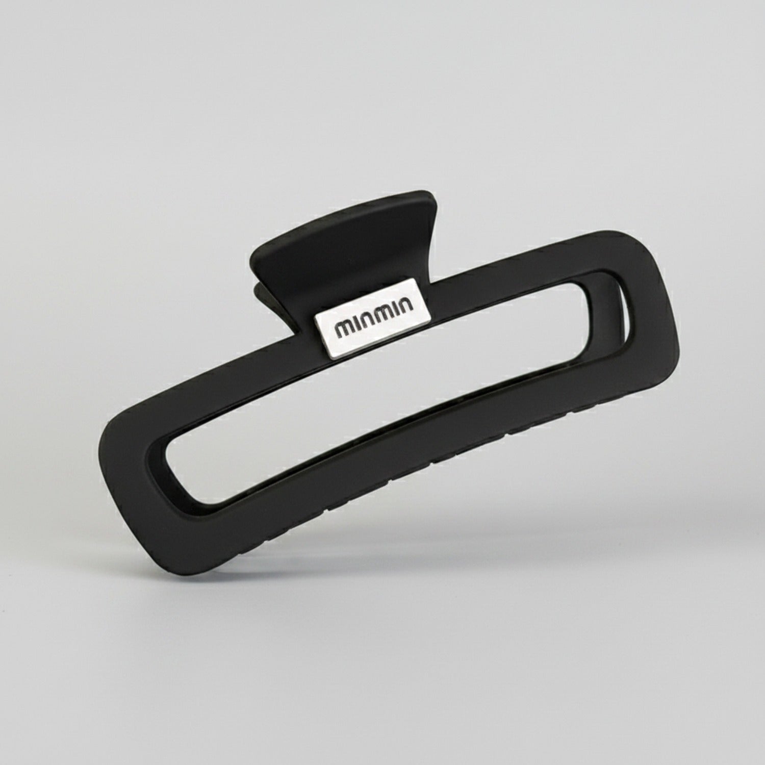 Black Minimalist Hair Claw Clip