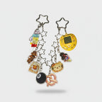 Star Charm Acrylic Keyring Collection Set