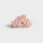 Pink Pearl Butterfly Hair Claw Clip