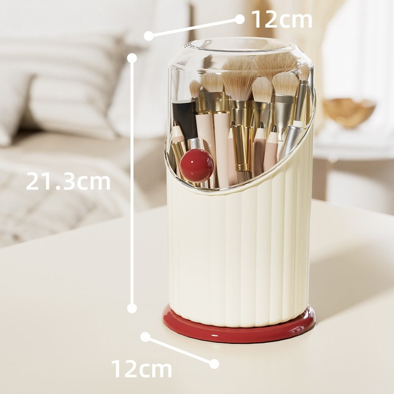 Makeup brush storage box - Red