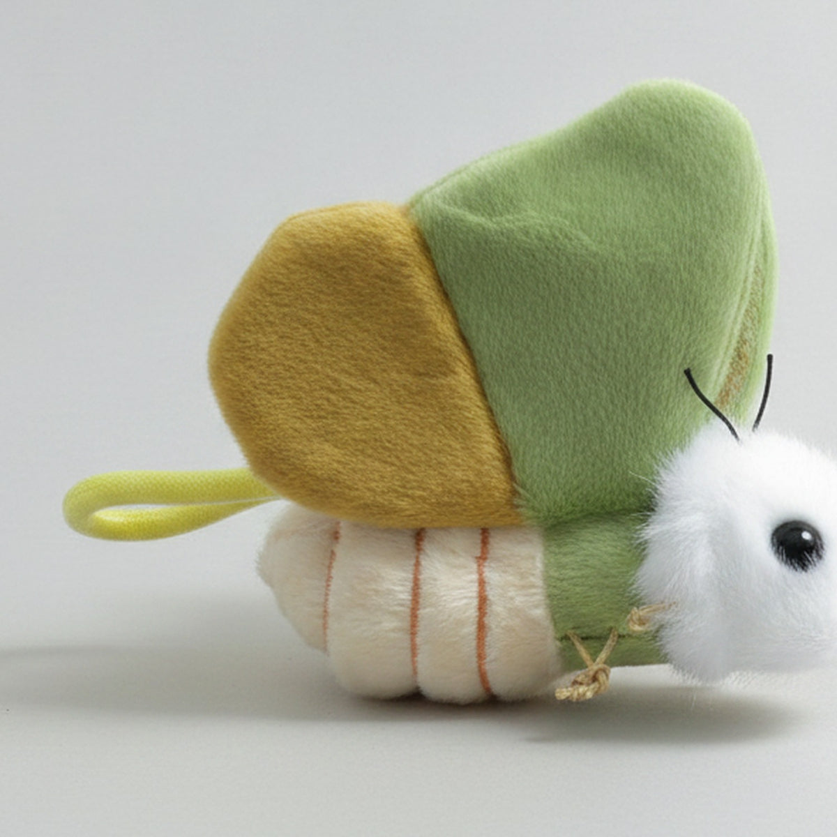 Cute Moth Plush Keychain – novelty & toys (view 1)