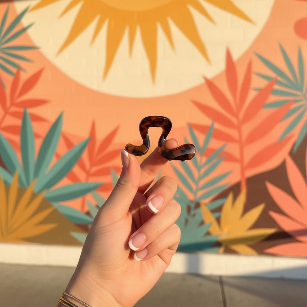 Tortoiseshell Brown Hair Claw Clip