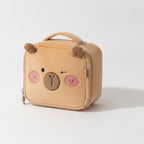 Cute Bear Cosmetic Organizer Bag - Brown