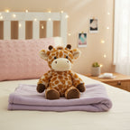 Adorable Giraffe Plush Toy With Brown Spots