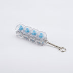 Mini Mechanical Keyboard Keychain - Blue Switch