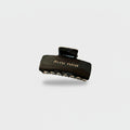 Black Minimalist Hair Claw Clip