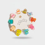 Mini Star Hair Clip Set Heart Mix
