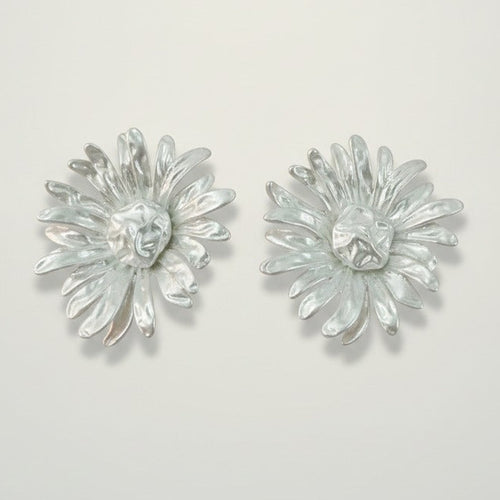 Abstract Face Bloom Stud Earrings – jewelry (view 1)