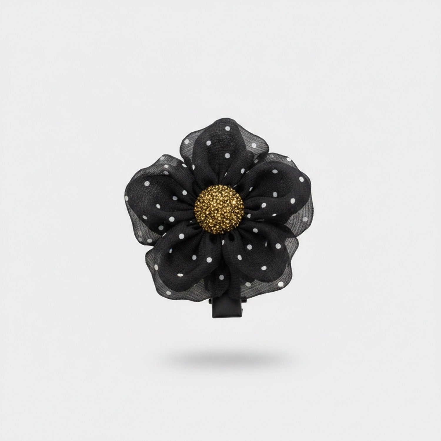 Cream Daisy Flower Hair Claw Clip