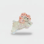 Pink Rhinestone Angel Wing Hair Claw
