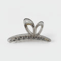 Translucent Smoke Gray Hair Claw Clip