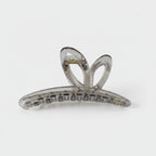 Translucent Smoke Gray Hair Claw Clip