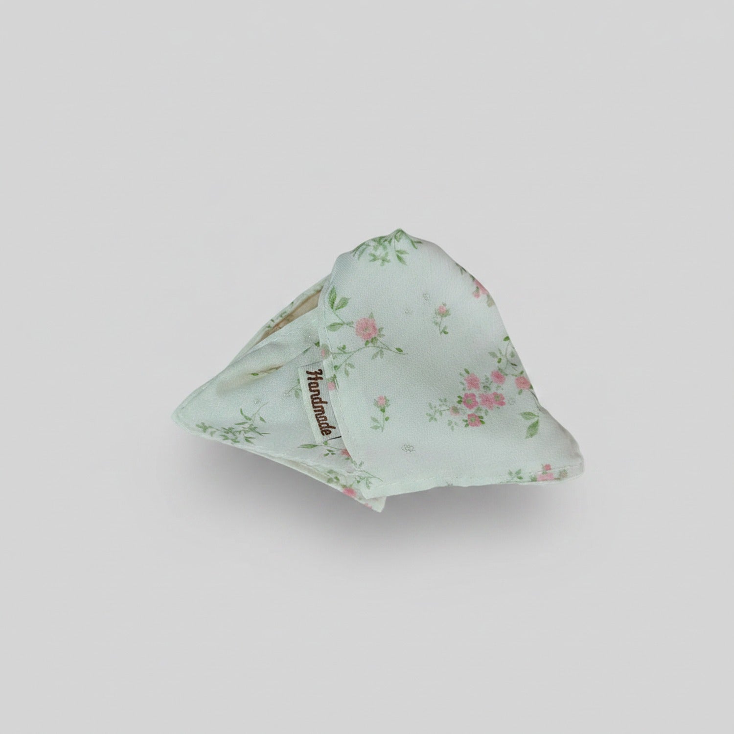 Floral Pink Rose Hair Claw Clip