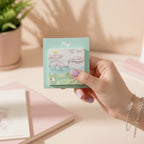Pastel Mint Landscape Sticky Notes Set