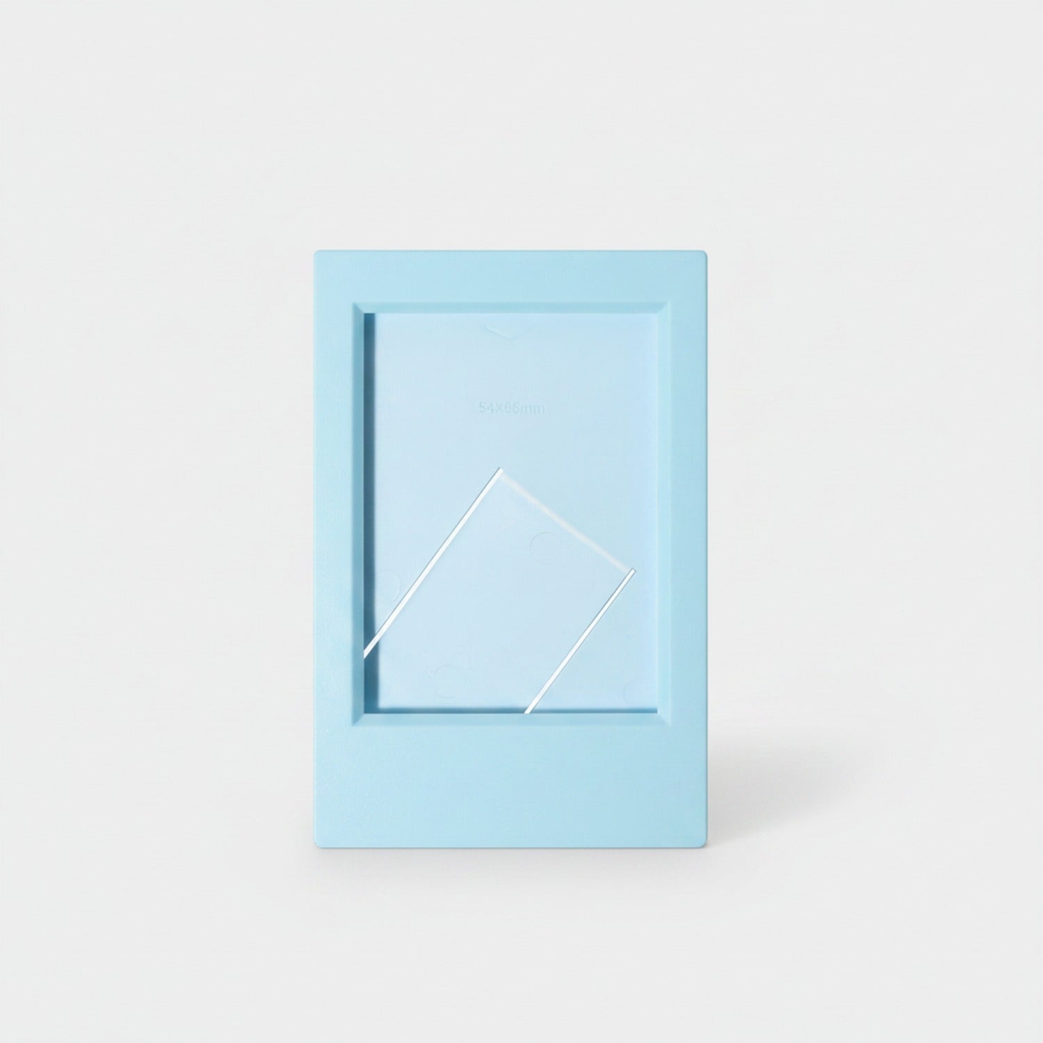 Rectangular Photo Frame with Stand - Sky Blue