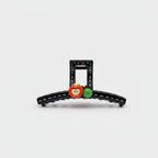 Black Claw Clip With Fruit Charms