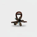 Leopard Print Tortoiseshell Hair Claw Clip