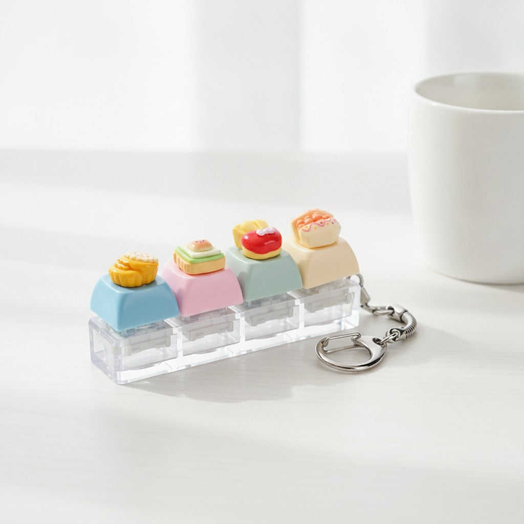 Transparent3 Plush Keychain KEWWU0037