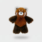 Red Panda Plush Toy With White Ears