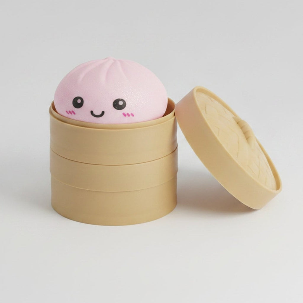 Steamer Basket Squishy Friend - Pink