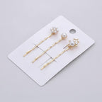 Pearl And Star Gold Hair Clips Set – hair accessories (view 1)