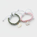 Braided Rope Charm Bracelets With Adjustable Drawstring – jewelry (view 1)