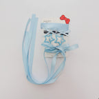 Star Bow Hair Clip Set Blue