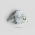 Lavender Textured Hair Claw With Gold Charm