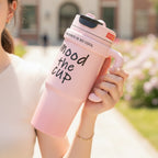 Pink Mood the Cup Tumbler with Handle