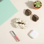 Polka Dot Pearl Hair Claw Clip