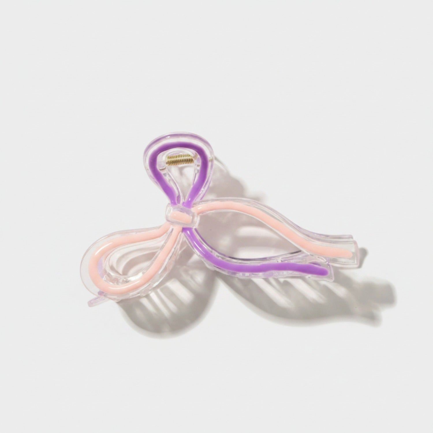 Pastel Bow Hair Claw Clip Set