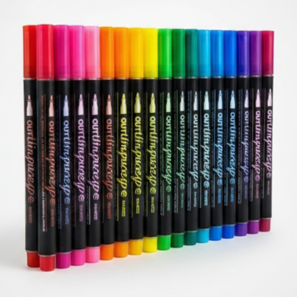 Gel Pen Set 24 Colors Waterproof Pigment Ink – stationery