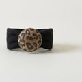 Fabric Button Hair Tie – hair accessories (view 1)