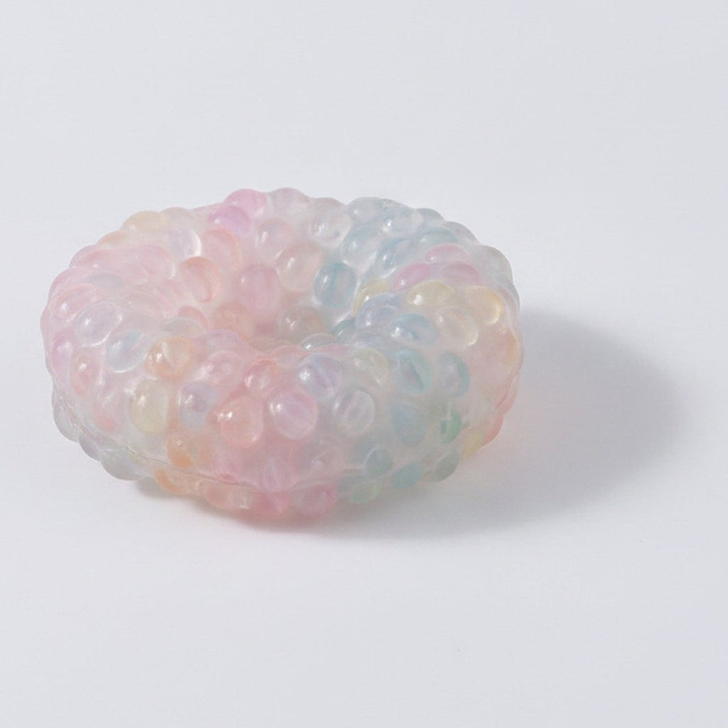 Pearl Bead Squishy Crunchy Sound Stress Relief Fidget Toy - Colored