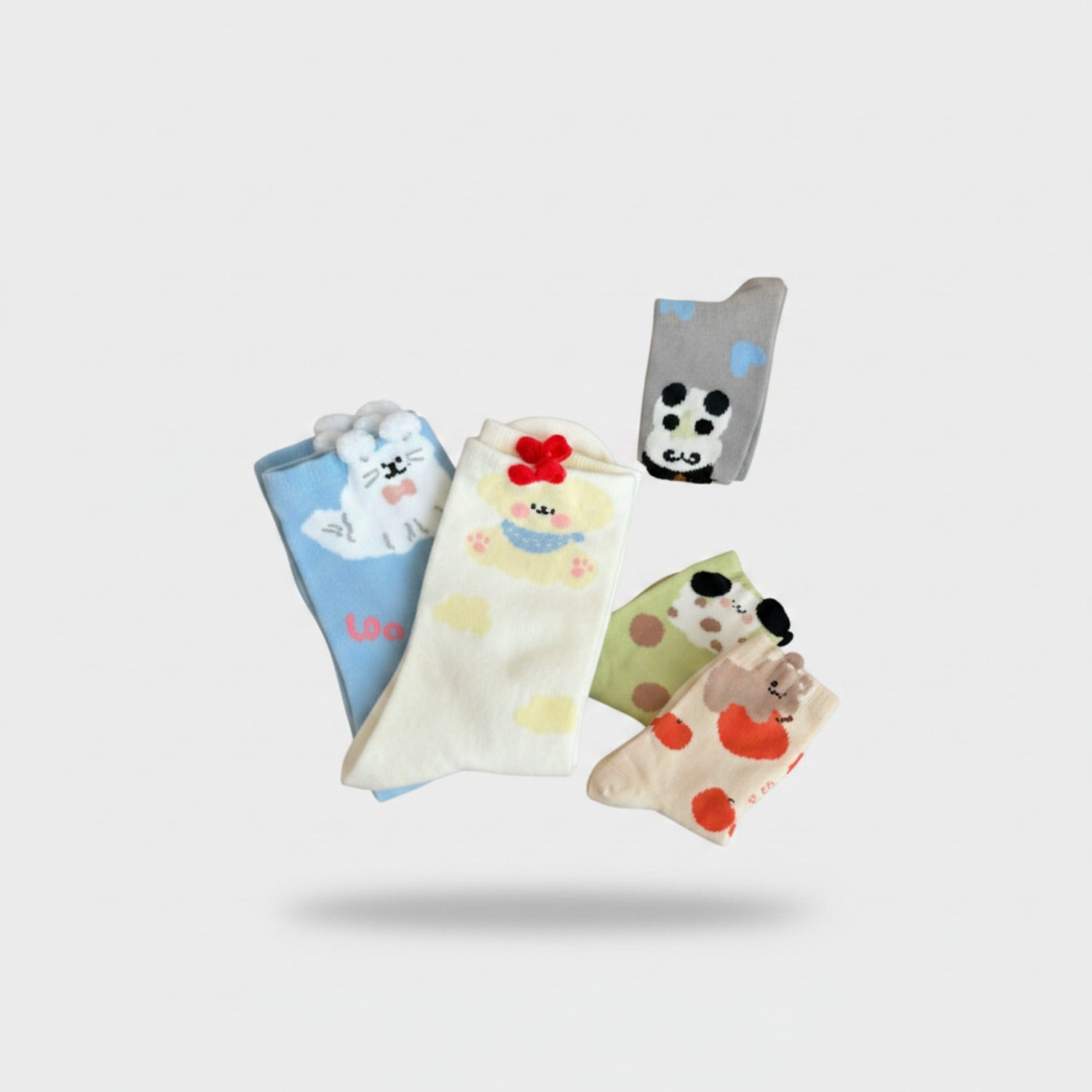 Cute Character Cartoon Socks Pack