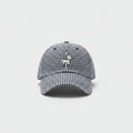 Cap With Horse Emblem - Black