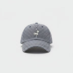 Cap With Horse Emblem - Black