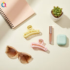 Pink Bubble Claw Hair Clip