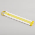 Fabric Keychain DIY Kit Set - White Yellow (No.3)
