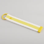 Fabric Keychain DIY Kit Set - White Yellow (No.3)