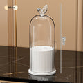 Desktop cosmetic storage box - White