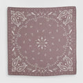 Classic Bandana Wrap Scarf - Cream