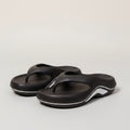 Women's Black White Chunky Platform Flip-Flop Sandals – apparel accessories (view 1)