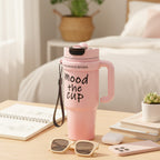Pink Mood the Cup Tumbler with Handle