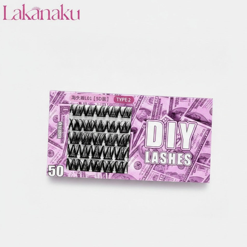 DIY Lashes 50-Pair Lash Kit - Type 2