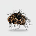 Brown Tortoiseshell Flower Hair Claw Clip